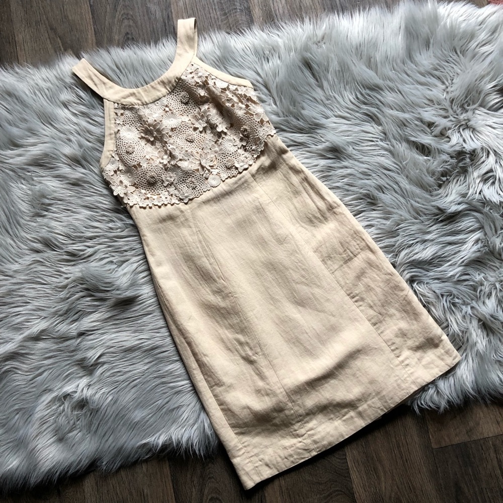 Anthropologie "Postmark" Oleander Shift Dress